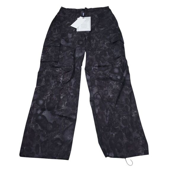 McQ Alexander Mcqueen Grow-Up Gyo Track Cargo Pants Gray Black Men's Small - Picture 2 of 11